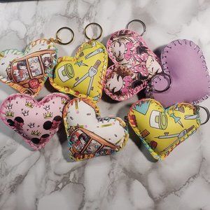 Assorted Bundle Heart Keychain